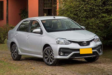 Toyota Etios cab Rentals